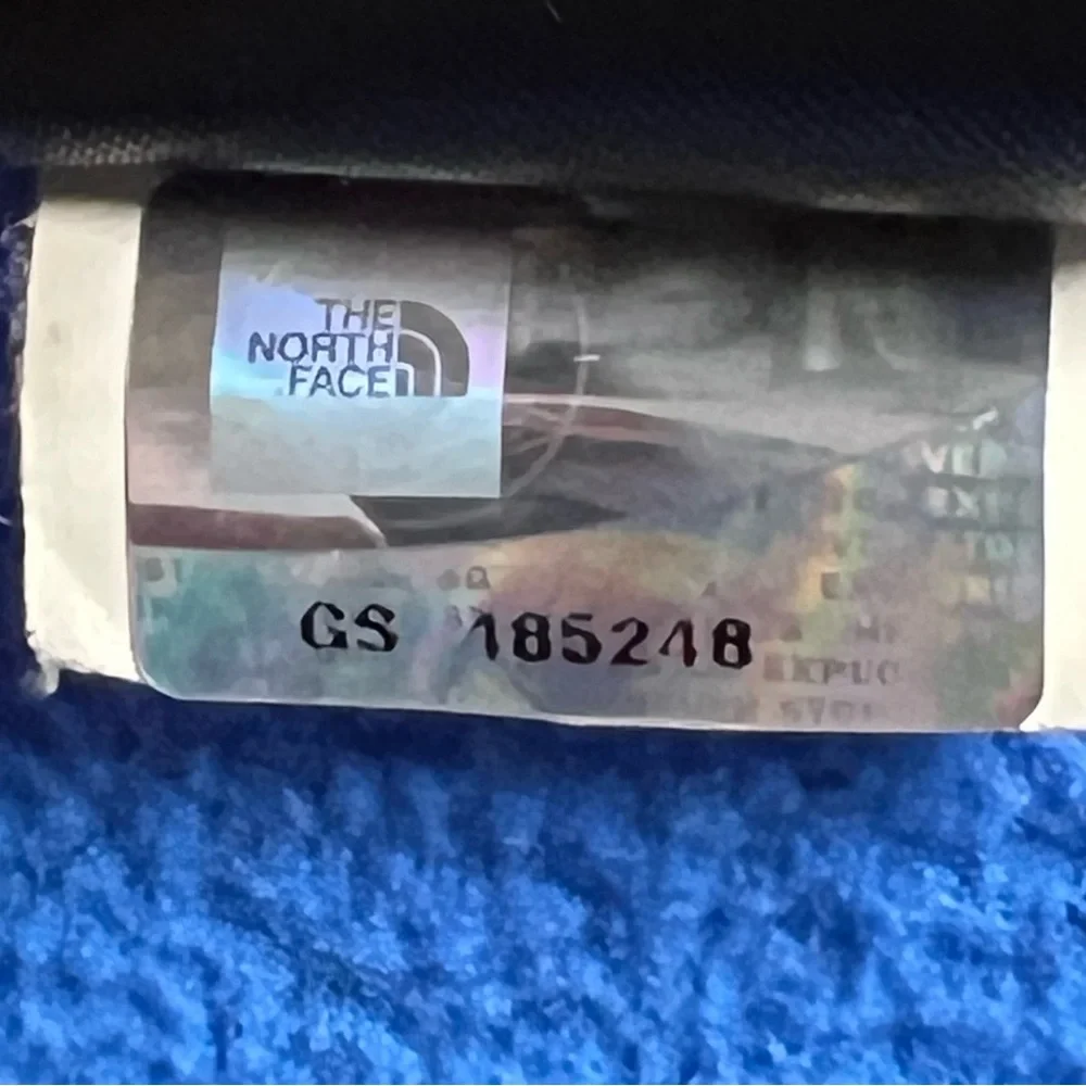 NORTH FACE 2 Tone BLUE Fleece JACKET Men
